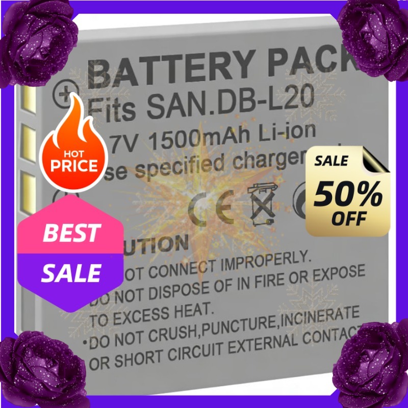 Drone With Camera - SWZY 3.7V 1500mah DB-L20 Battery for