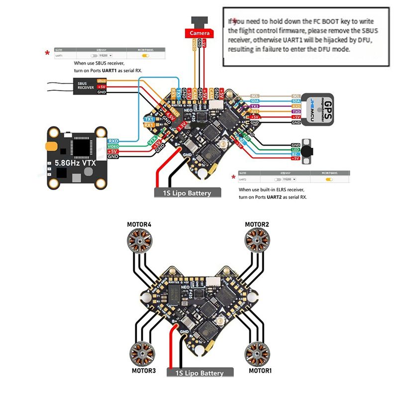 FBIL-F435 NEO 1S AIO Flight Co - 4 In 1 Esc 评论和价格