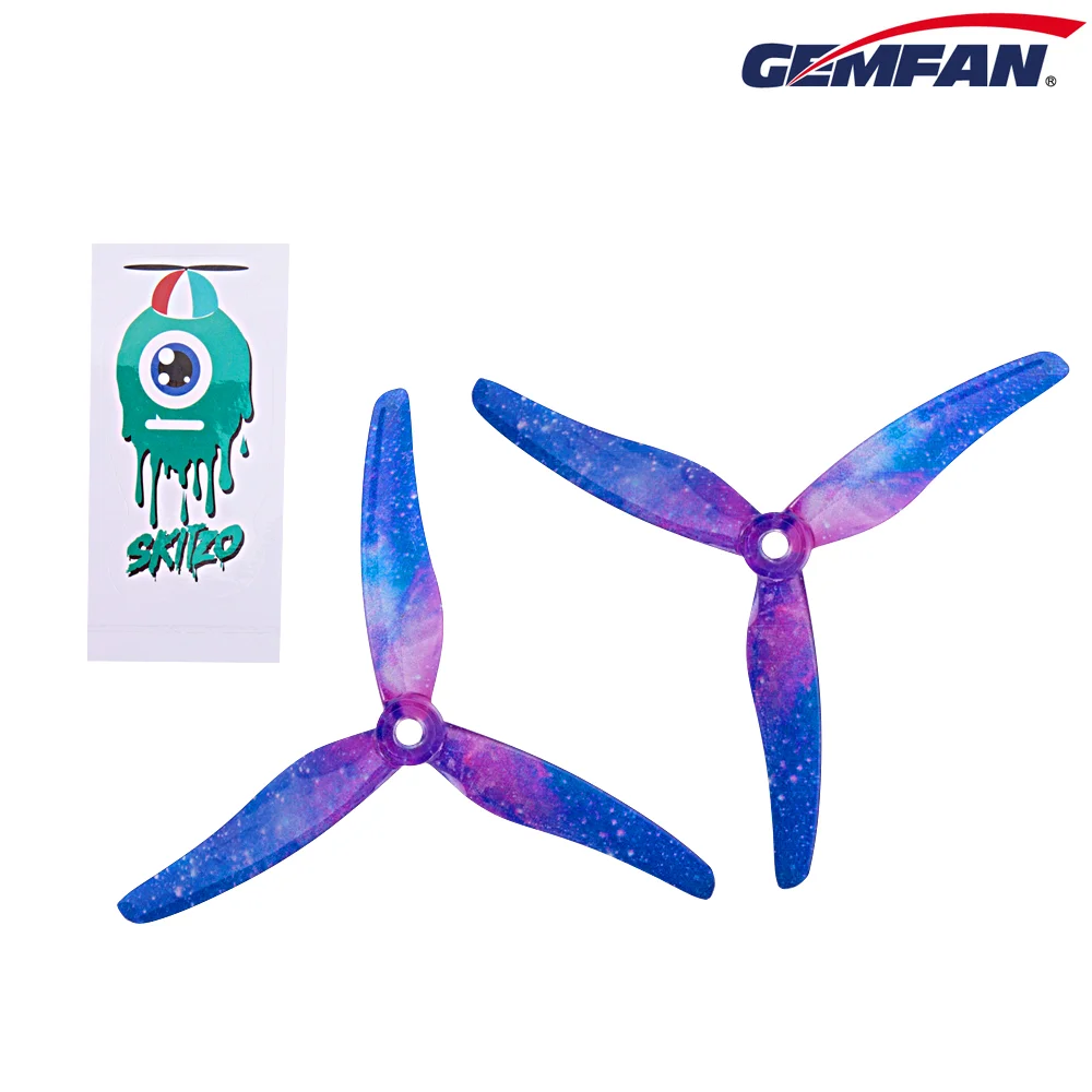 12Pairs Gemfan Hurricane 51433 - 5 Inch Propeller 评论和价格