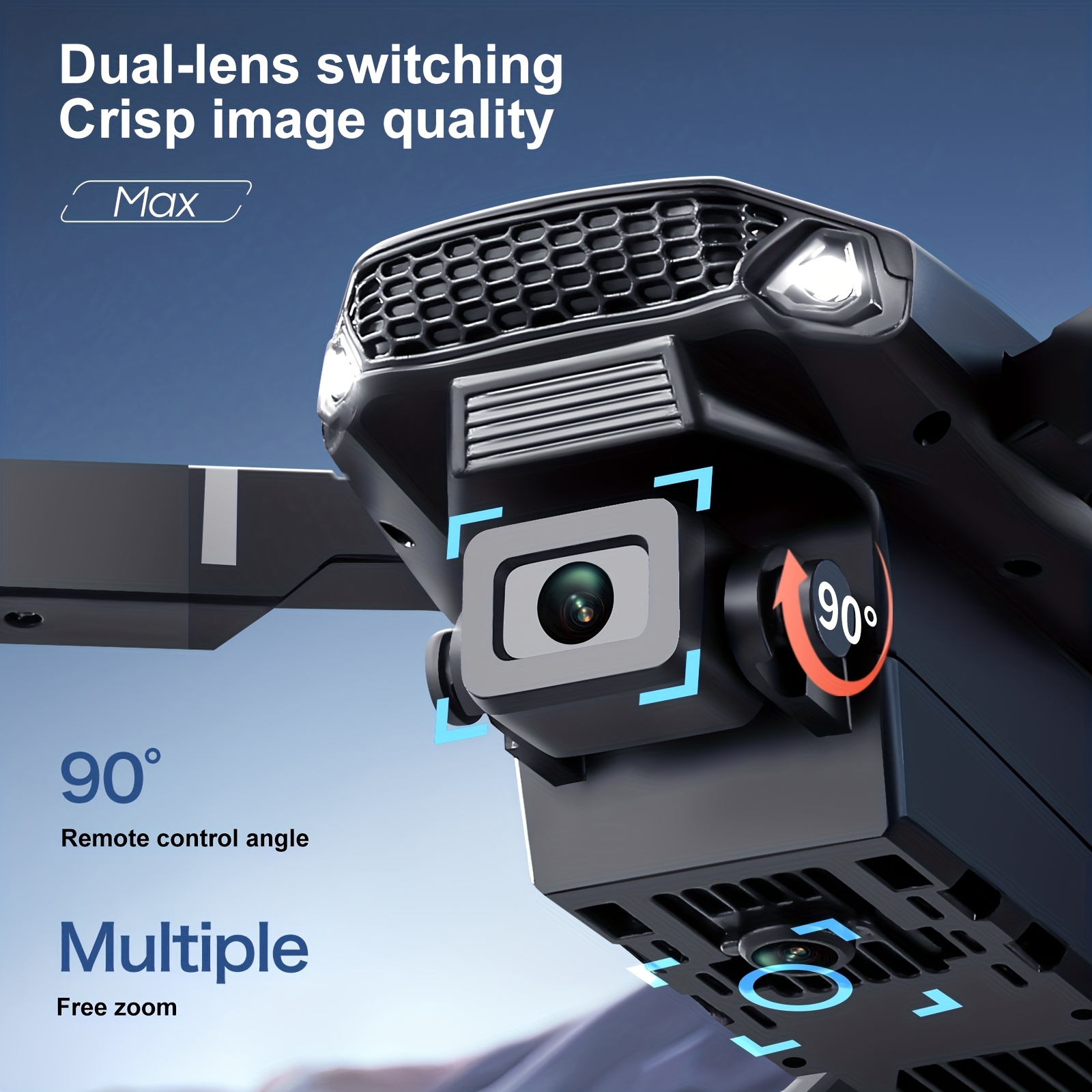 2026 Upgraded E88 PRO MAX Fold - Brushed Drone Motor 评论和价格