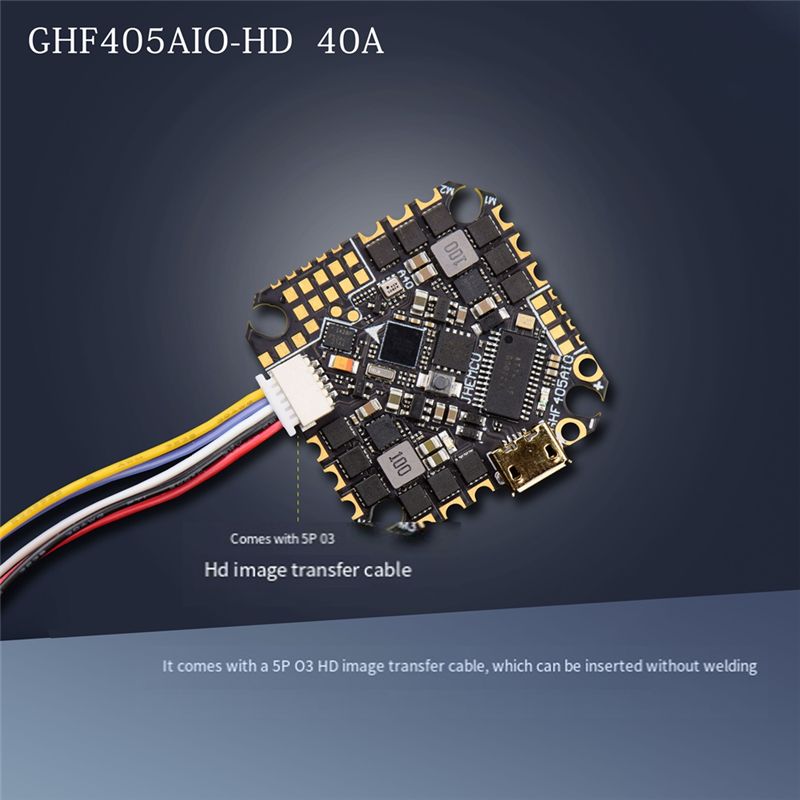 ABTI-GHF405AIO-HD 40A AIO Flig - F405 Flight Controller 评论和价格
