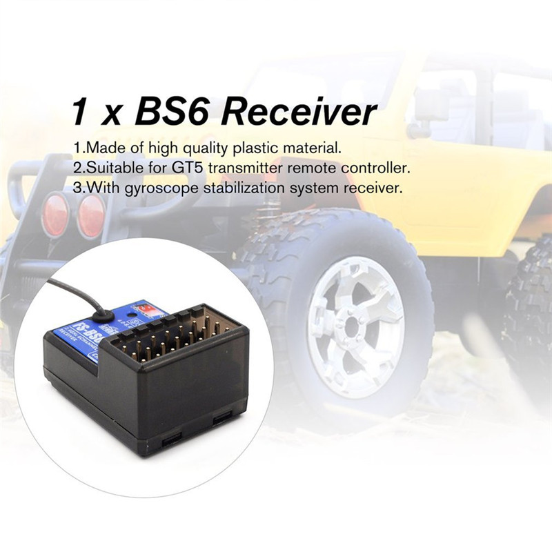 Flysky FS-BS6 Receiver 2.4Ghz  - Flysky Transmitter 评论和价格