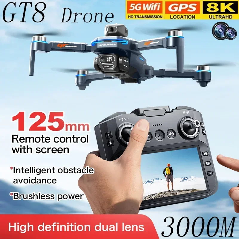 GT8 Drone Obstacle Avoidance B - Dji Mini Drone 评论和价格