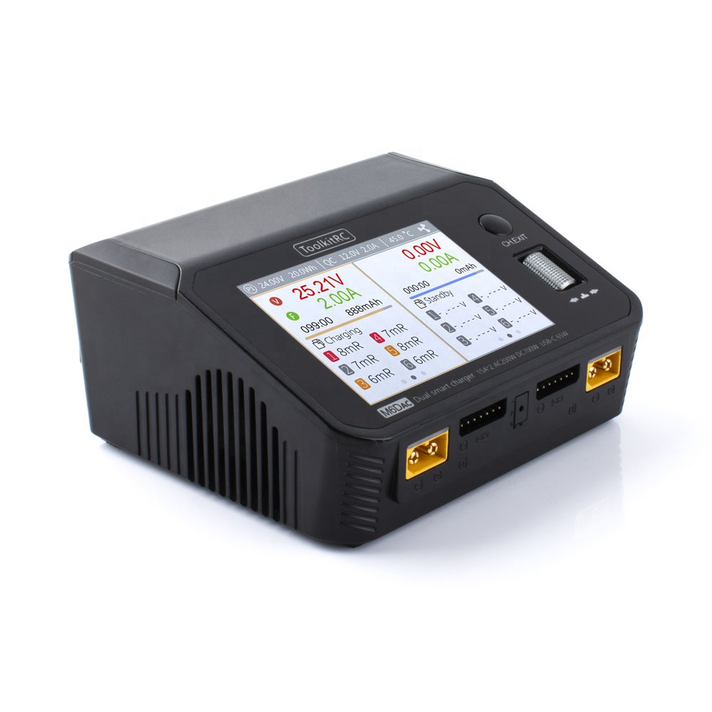 Toolkitrc M6DAC 350W X 2 USB-C - Lipo Battery 6S 评论和价格