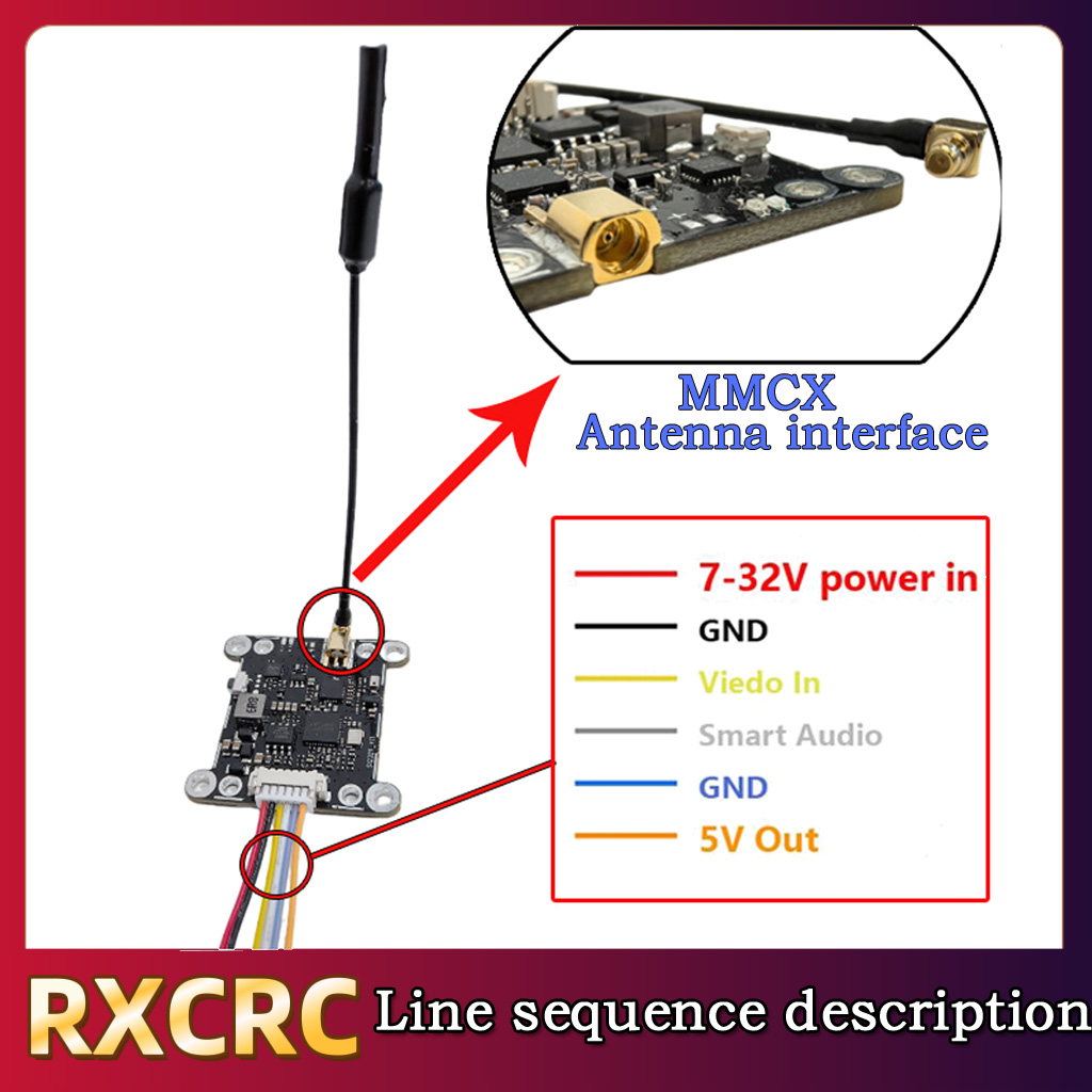 RXCRC 5.8G Module 48CH 1.6W VT - Rc Transmitter 评论和价格