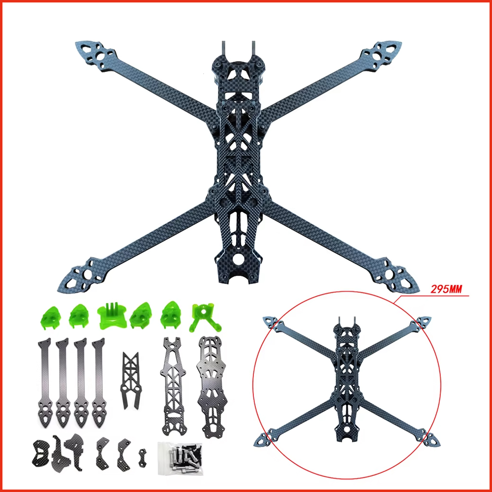 1pcs Mark4 Mark 4 HD 7inch 295 - Carbon Fiber Drone Frame 评论和价格