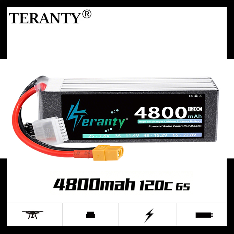 TERANTY 6S 4800mAh Lipo Batter - Lipo Battery 6S 评论和价格