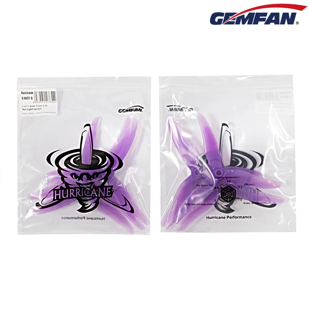 10Pairs (10CW + 10CCW) Gemfan  - 5 Inch Propeller 评论和价格