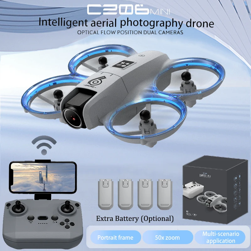 CZ06 Mini RC Quadcopter Drone  - Brushed Drone Motor 评论和价格