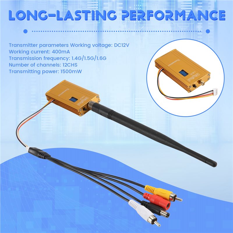 A48U 1.5G 1.5W FPV VTX 12CH 15 - Rc Transmitter 评论和价格