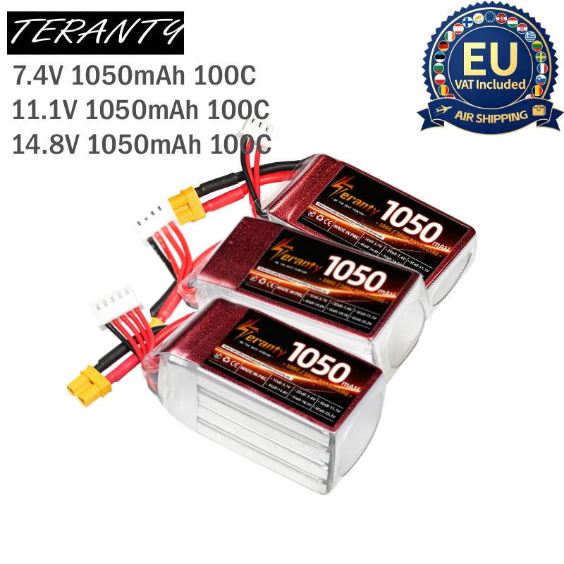 2PCS 1050mAh 2S 3S 4S RC Lipo  - Lipo Battery 4S 评论和价格