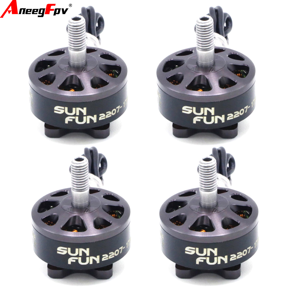 1/4pcs Set Sun Fun 2207 Brushl - Brushed Drone Motor 评论和价格