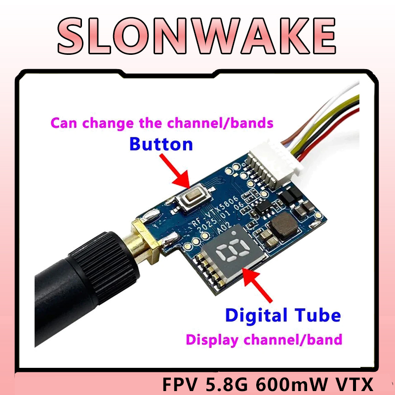 SLONWAKE 5.8G TS5823 PRO Mini  - Analog Fpv Camera 评论和价格