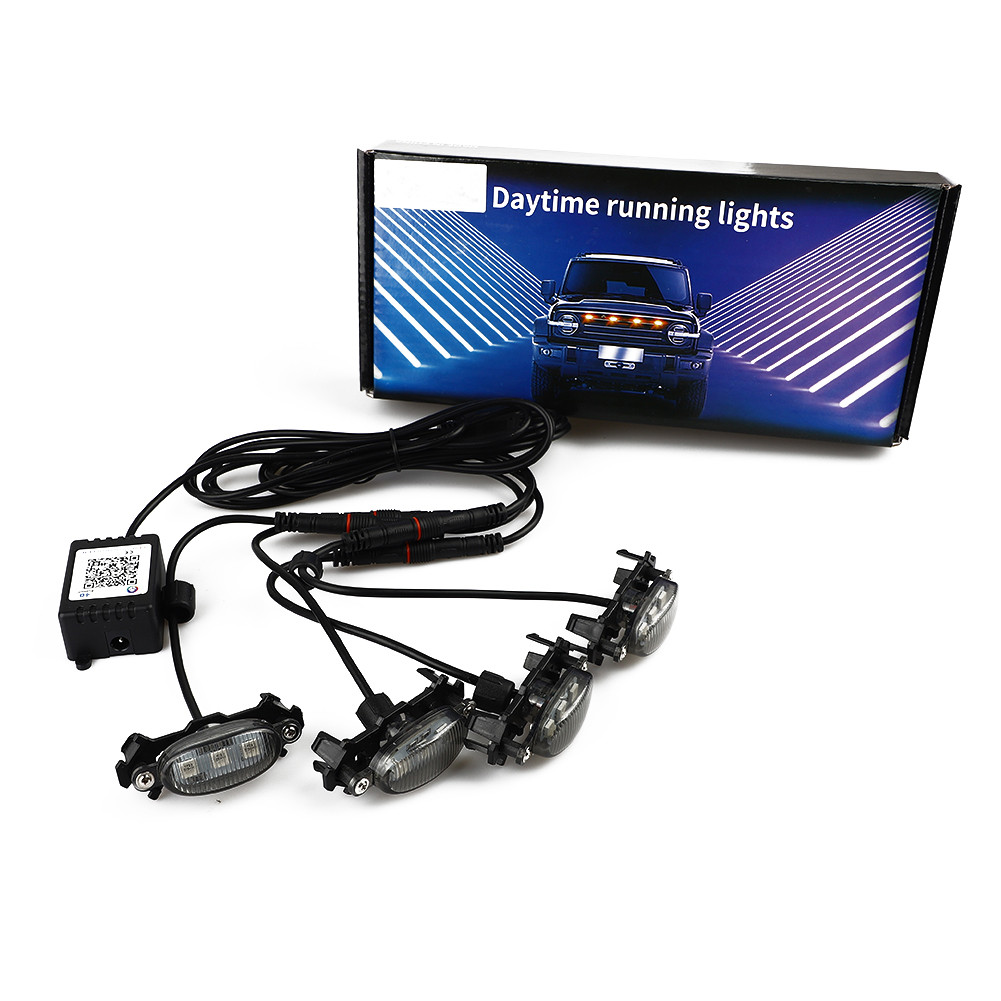 Car Grille LED Lights For Toyo - Smoke Stopper 评论和价格