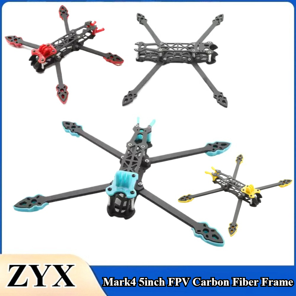 1PCS/lot Mark4 5inch FPV Carbo - Carbon Fiber Drone Frame 评论和价格