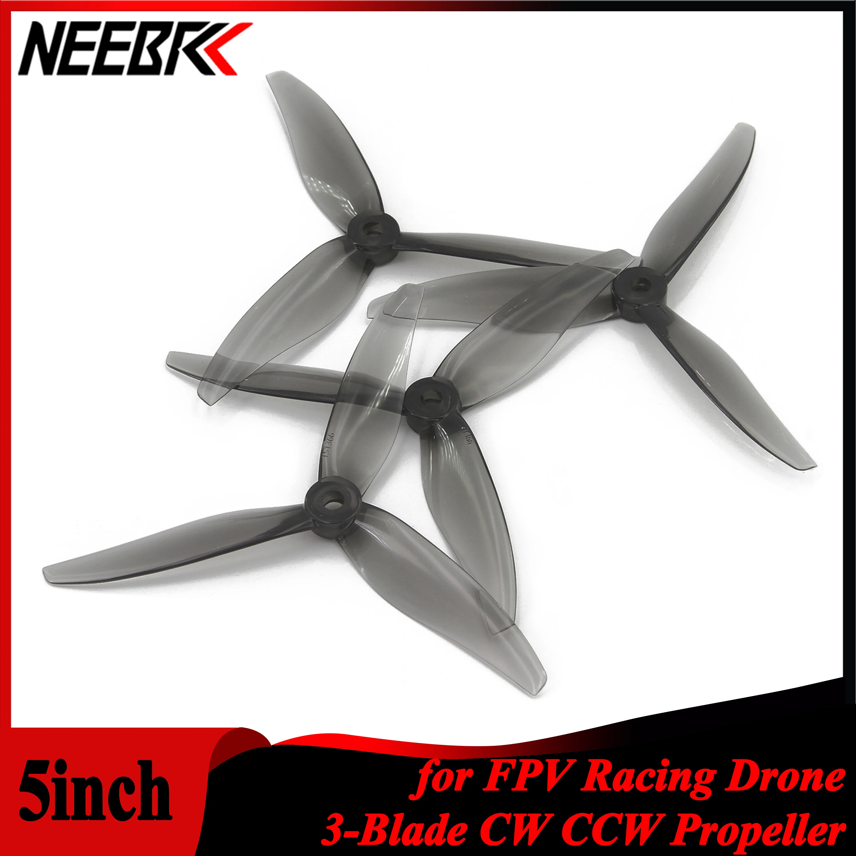 NEEBRC 12 Pairs 5 inch Props 3 - 5 Inch Propeller 评论和价格