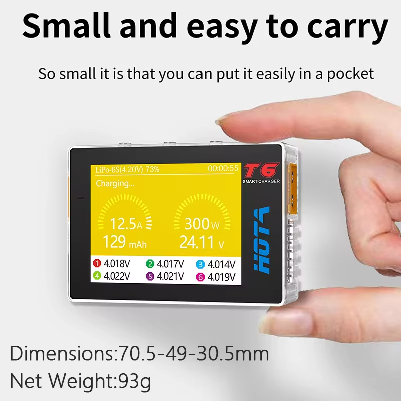HOTA T6 300W Intelligent Charg - Balance Charger Rc 评论和价格