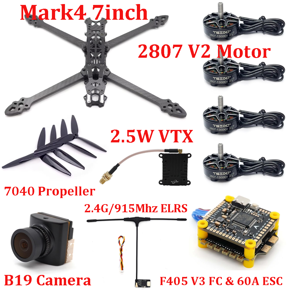 Mark4 7inch Frame Kit F405 V3  - F405 Flight Controller 评论和价格