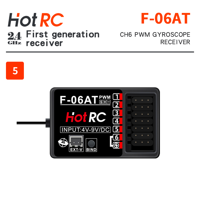 HOTRC 2.4Ghz Receivers F-01A F - Radio Transmitter 2.4Ghz 评论和价格