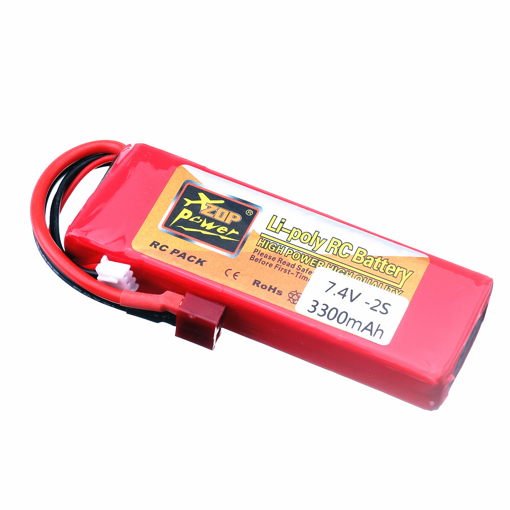 2S 7.4V 3300mAh Lipo Battery C - Balance Charger Rc 评论和价格