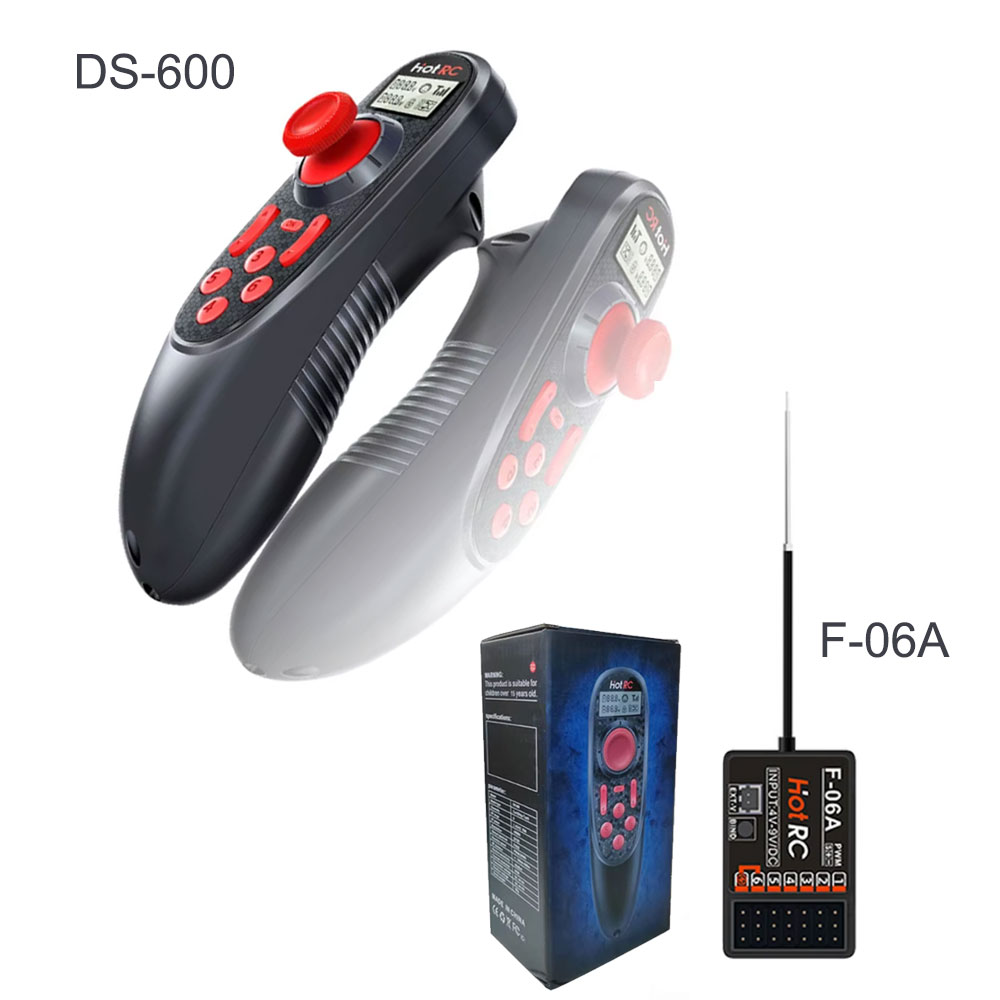 HOTRC DS-600 2.4GHz 6CH RC Boa - Radio Transmitter 2.4Ghz 评论和价格