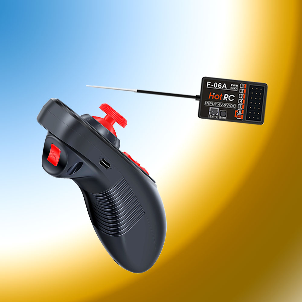 HOTRC DS-600 2.4GHz 6CH RC Boa - Radio Transmitter 2.4Ghz 评论和价格