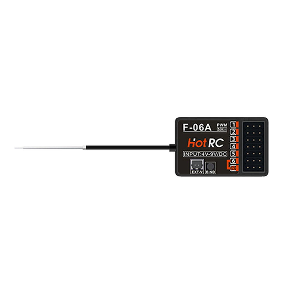 HOTRC DS-600 2.4GHz 6CH RC Boa - Radio Transmitter 2.4Ghz 评论和价格